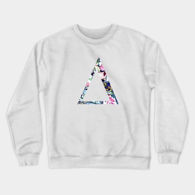 Barcelona Gaudi Mosaic Delta Sorority Crewneck Sweatshirt by aterkaderk